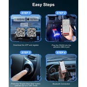 GOOLOO DS200 OBD2 Scanner Bluetooth-Full System OBD2 Scanner Diagnostic Tool with ABS/SRS,code reader for car vehicles, Bi Directional, AutoVIN, 8 Maintenance Resets for iPhone & Android