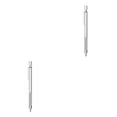 thumbnail image 4 of Scienceny Lápiz mecánico Dibujo Escritura Plumas Automático 0.5 / 0.7MM Lápices de Centro de gravedad bajo Papelería Oficina Plata Plata 0.5 2piezas, 4 of 6