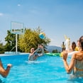 thumbnail image 4 of Goplus Adjustable Pool Basketball Hoop with with Fillable Base Shatterproof Backboard 3.1-4.1 FT Adjustable Height, 4 of 10