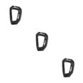 thumbnail image 4 of Yuarrent Mosquetones de plástico en forma de D, clip de hebilla colgante, conector de llavero de conexión rápida, escalada, senderismo, Type1 NO1, 4 of 6