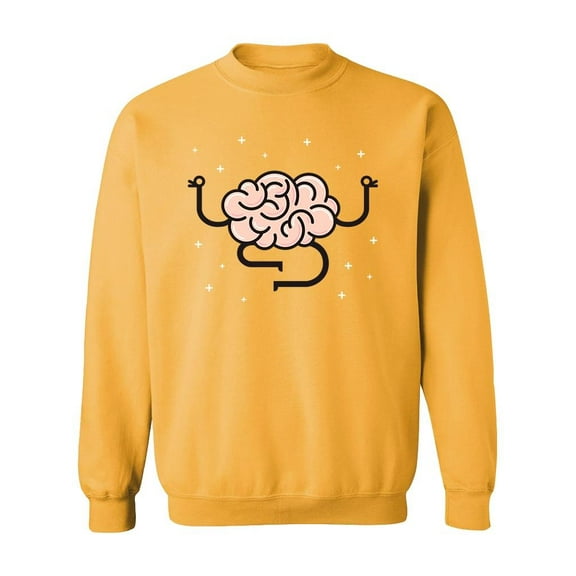 Relax Your Brain Sweatshirt Men -Image by Shutterstock, Male 4X-Large