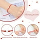 thumbnail image 5 of Pulsera de hilo rojo, pulsera roja para protección, pulseras de corazón a juego, pulseras de la amistad para adolescentes, pulseras para madres, hijas, parejas, hermanas y amigas, 5 of 6