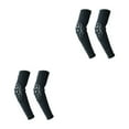 thumbnail image 3 of Maytalsory 1/2/3/5 2pieces Ventilation Elbow Support For Breathable Comfort In Sports Lightweight black L 2PCS, 3 of 6