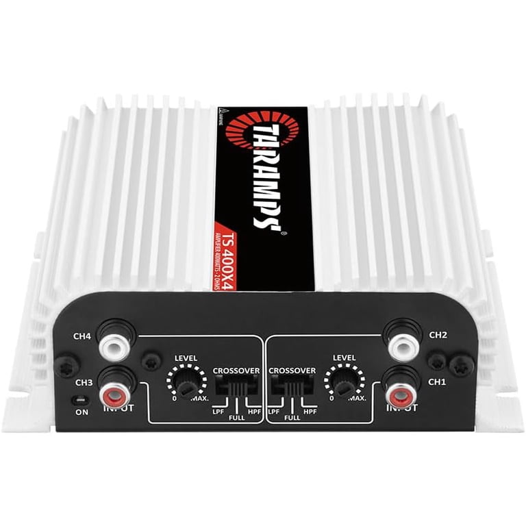 Taramps TS Series 400W 4 Channel Car Audio Amplifier, Full Range