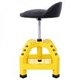 thumbnail image 6 of Pneumatic 360 Degree Swivel Stool, Mechanics Rolling Creeper Seat, Heavy Duty Rolling Mechanics Stool, Shop Stool with Casters  yellow, 6 of 13
