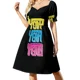 thumbnail image 2 of Vestido sin mangas Yeah Yeah Yeahs vestido fiesta noche Ropa de mujer Vestido, 2 of 7