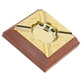 thumbnail image 2 of Cigar  Holder, 4 Slots  Ashtray Engraved Easy To Clean  For Office, 2 of 8