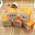 thumbnail image 3 of Kawaii Squishy Soft Emoji Toast Cute Face Bread Card Holder Slow Rising Gift Decor Random, 3 of 8