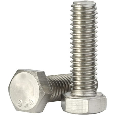

1/4-20 x 1-1/2 Hex Head Cap Screws Hexagon Bolts External Hex Drive Stainless Steel 304 UNC Coarse Thread Fully Threaded 25 PCS