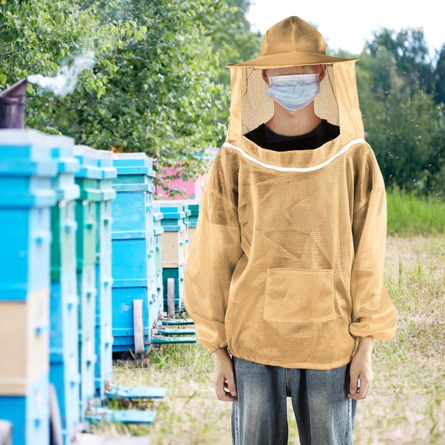 Traje de apicultura, herramientas de apicultura, chaqueta de apicultura profesional, herramienta de apicultura, diseño de clase mundial
