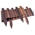 thumbnail image 4 of TAILTOSS 1Set Wood Bendable Fence for Garden Edging Protection 120X35X1In Natural Atmosphere, 4 of 8