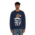 thumbnail image 4 of Postal worker Elf Unisex Sweatshirt, S-2XL Christmas Mailman Elves, 4 of 9