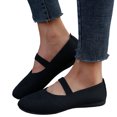 thumbnail image 3 of Sngxgn Women's Ballet Flat Dressy Casual Shoes Women Flats(Black,41), 3 of 8