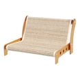 thumbnail image 3 of Bunblic 2 in 1 Cat Sisal Scratcher Lounge Couch Furniture Protector Comfortable for Grinding Claw Reusable Breathable Multifunctional Size S, 3 of 8