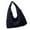 A, variant on Women's Solid Color Draped Handbag Nylon Shoulder Bag Large Capacity Underarm Purse Slouchy Bag for Travel and Sports