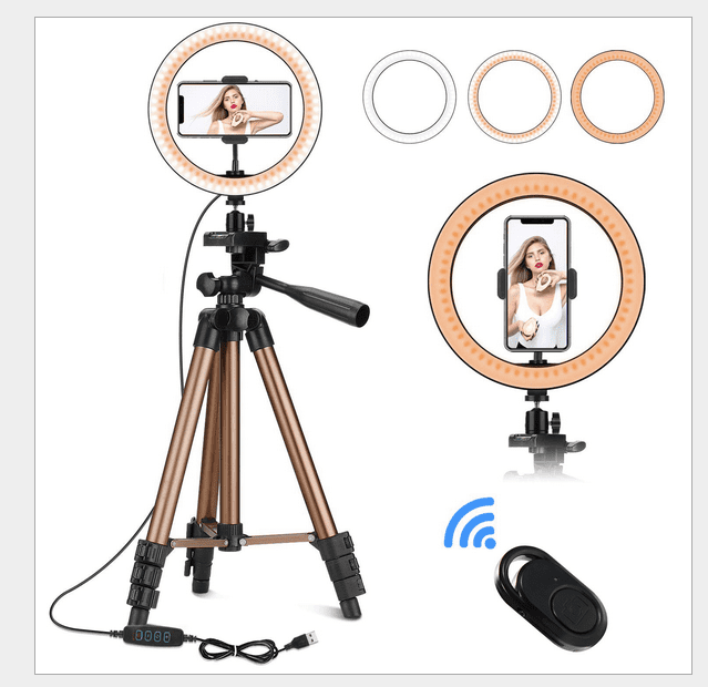AKDSteel Mobile Phone Holder Portable Desktop Mini Tripod SLR Camera Photography Small Tripod Green for CE Accessories