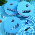 thumbnail image 3 of 4 Pcs Water Exercise Discs Water Weights for Pool Exercise Set Eva Foam Water Aerobic Equipment for Adults Hand Held Pool Resistance, 3 of 5