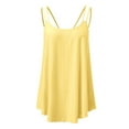 thumbnail image 5 of Weikingp Halter Blouses For Women Going Out Tops For Women Cooling Shirts For Women Halter Tops For Women Plus Size Plus Size Halter Top Yellow L, 5 of 6