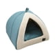 thumbnail image 2 of Lindo nido para gatos otoño e invierno cálido gato semicerrado osito de peluche perrera para perros pequeños casa para mascotas para gatos desmontable, 2 of 5
