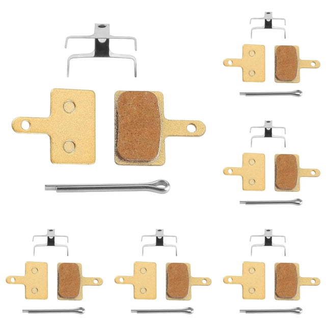WUSUOWEI 6PCS Brake Disc Pad Replace Accessories,Durable and High Performance,Metal Brake Disc Pad,Extending The Lifespan,High Temperature Tolerance,Suitable for Electric Scooter Accessories
