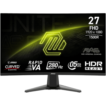 MSI 27" 280 Hz Rapid VA FHD Gaming Monitor Adaptive Sync MAG 276CXF