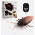 thumbnail image 2 of Control remoto simulacro falso juguete de cucaracha Halloween araña hormiga broma insectos broma juguete de truco de miedo Inevent WJ1745-01B, 2 of 7