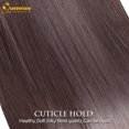 thumbnail image 6 of Creamily 4 PC Clip in Hair Extensions 20" Straight Long Extensions for Women Synthetic Hairpiece (Dark Brown), 6 of 6