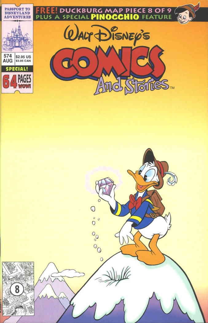 Cover of Walt Disney's Comics and Stories #574