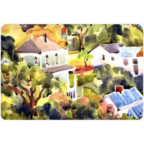 Houses Mouse Pad, Hot Pad Or Trivet