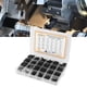 thumbnail image 3 of Cabezal 1220 Piezas Kit De Arandelas De Tuercas De Tornillo Con Cabeza Hexagonal Surtido De Cabezales De Acero Al Carbono M2 M3 M4 M5 Negro, 3 of 7