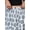 Multicolor15, variant on Women Blue Cotton Maxi Skirt, Boho Style Pink & White Floral Hand Block Print with Elastic Waist, XS