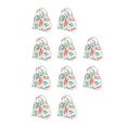 thumbnail image 3 of Tachiuwa 10Pcs Christmas Gift Bags, Party Favor Boxes, with Handles, Tote Bags Xmas Treat Boxes Candy Packing Boxes for Cupcake Bakery White, 3 of 10