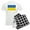 With Checker Pant, variant on CafePress - Ukraine Flag Pajamas - Men's Light Loose Fit Cotton Pajama Set