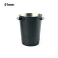thumbnail image 4 of Yuarrent Taza dosificadora de café en polvo, contenedor a prueba de polvo, tapa, portafiltro, suministros de viaje, cocina, fiesta, café, accesorios Juegos de servir café y té Negro 51 mm Yuarrent HA066176-01, 4 of 6