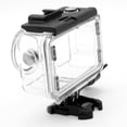thumbnail image 2 of Waterproof Action Camera Waterproof Case for  Osmo Action 3/4 IP68 Waterproof High Light Transmission PC 316 Stainless Steel Tempered Glass Dustproof Drop-resistant, 2 of 7