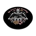 thumbnail image 2 of PopSockets Funny Go Away Estoy leyendo Skeleton PopGrip, 2 of 6