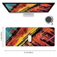 thumbnail image 2 of nygtbtfer Mouse Pad Desk Mat Space Scene Large Gaming Mouse Pad Desk Pad Mousepad XXL Extended Keyboard Mat Futuristic Spaceship Cosmic Adventure Mouse Mat 31.5x11.8 in, 2 of 6