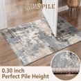 thumbnail image 2 of 2x3 Entryway Rug Bathroom Rugs for Front Door Bedroom Kitchen, Washable Vintage Print Carpet, Floor Mat with Non Slip Backing, 2 of 8
