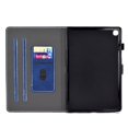thumbnail image 5 of Dteck Flip Case For Samsung Galaxy S6 Lite 10.4 inch 2020 Model SM-P610 / P615 with S Pen Holder, Slim PU Leather Folio Stand Case With Built-in Card Slots / Anti-Slip Strap, Blue, 5 of 9