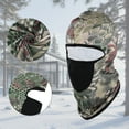 thumbnail image 4 of Unique Bargains 1 Pc Snake Pattern Balaclava Face Mask Dark Green, 4 of 5