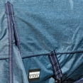 thumbnail image 6 of Jeffers Poplar Head 600 Denier Turnout Sheet for Horses, 0g Polyfill, 72"- Waterproof, Windproof Lightweight Horse Blanket, Adjustable Chest Belly Straps, Tail Flap, Stable Blanket - Blue Jean Baby, 6 of 8