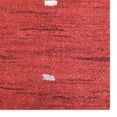 thumbnail image 2 of Rugsotic Carpets Handmade Rugs Hand Knotted Loom Rectangle 6'x9' Red Wool for Indoor Use, 2 of 5