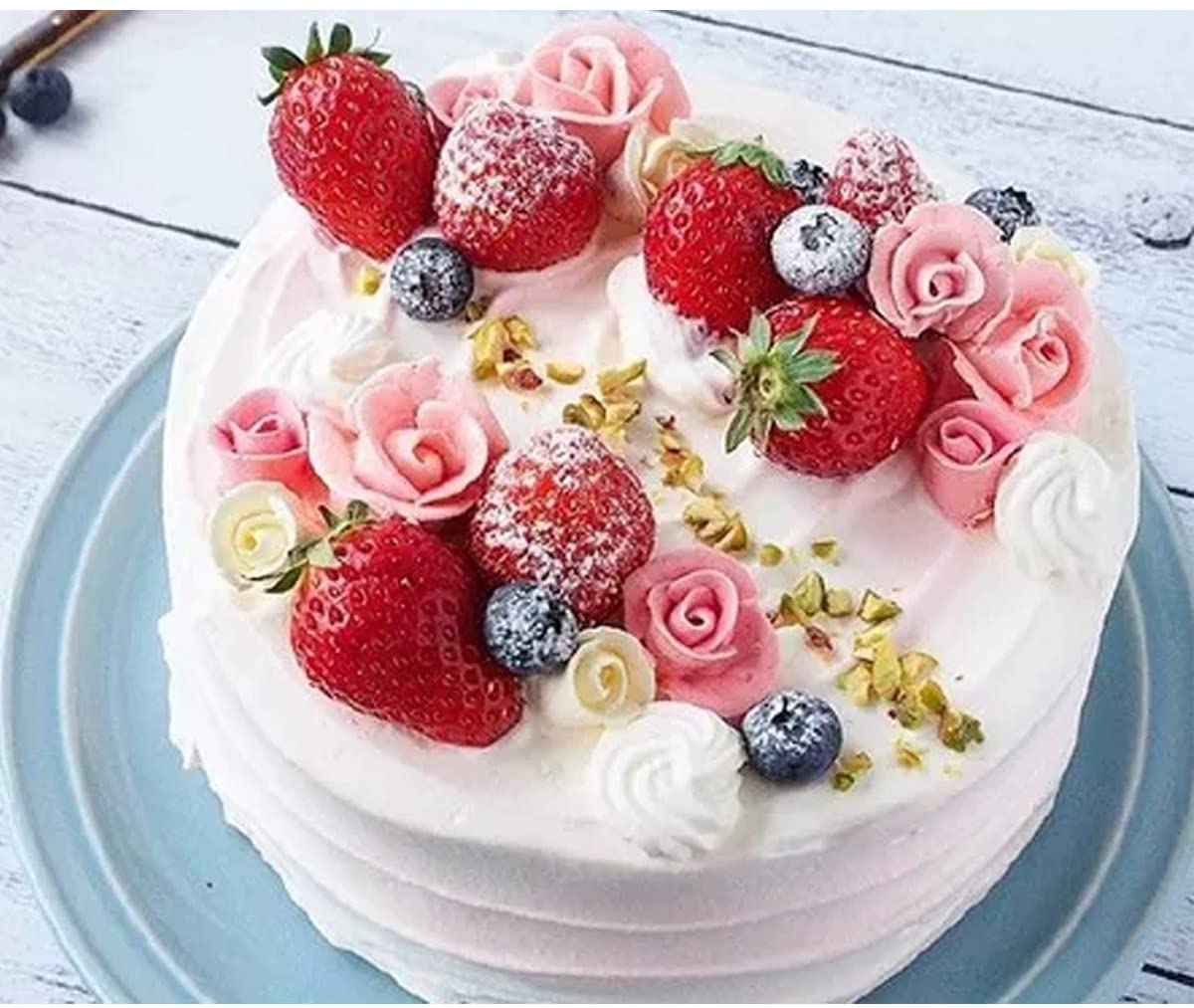 6-Piece Cake Scraper Set - 3 Metal & 3 Plastic Scrapers For Buttercream Smoothing & Cake Decorating