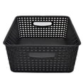 thumbnail image 4 of Set de 4 cajas Organizadoras IPP tipo rattan negro, 4 of 6