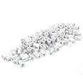 thumbnail image 1 of Pull Riveting Nuts, 100 Pcs Aluminum Galvanized Flat Head Threaded Insert Nut Vertical Hardware Accessories, 1 of 8