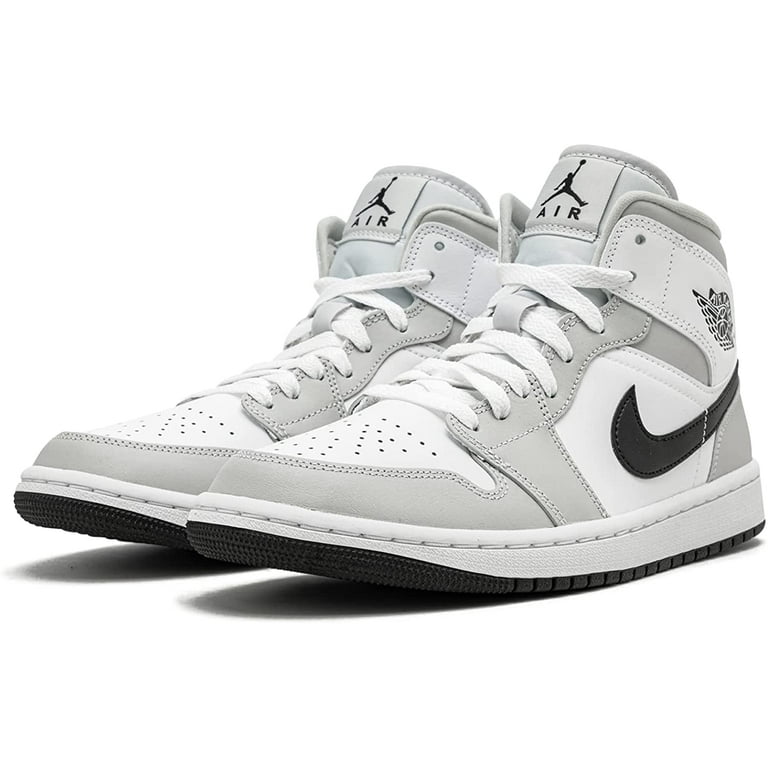 Jordan 1 Mid Women Grey Fog Limited BQ6472-015 11 - Walmart.com