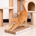 thumbnail image 5 of Cat Scratch Pad , Wavy Cardboard Cat Scratcher, Scratching Board for Small Medium Size Cats, Kittens, Protects Furniture & Couch E, 5 of 6