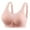 Hot Pink, variant on Darzheoy Wire-Free Bra for Women Large Size Comfortable Breathable Bra Underwear No Rims 38/85BC