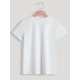 thumbnail image 3 of Chic Valentine's Day 'Cupid's Favorite Mimi' Women's Black T-Shirt - Stylish Love Expression, Casual Crew Neck Short Sleeve Top, 100% Cotton, Perfect for Spring & Summer Wear, Valentine's Day T-Shirt, 3 of 8