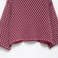 thumbnail image 6 of Uootdi Vintage Sweaters for Women Lapel Plaid Cardigans Button Down Chunky Knit Cardigan Sweater Jacket Coat with Pockets, 6 of 8